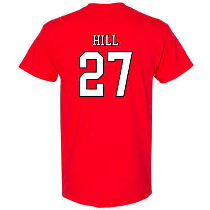 Nebraska - NCAA Softball : Natalia Hill - Replica Shersey T-Shirt-1