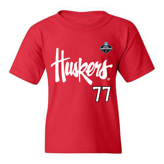Nebraska - NCAA Softball : Haidyn Warner - Replica Shersey Youth T-Shirt-0