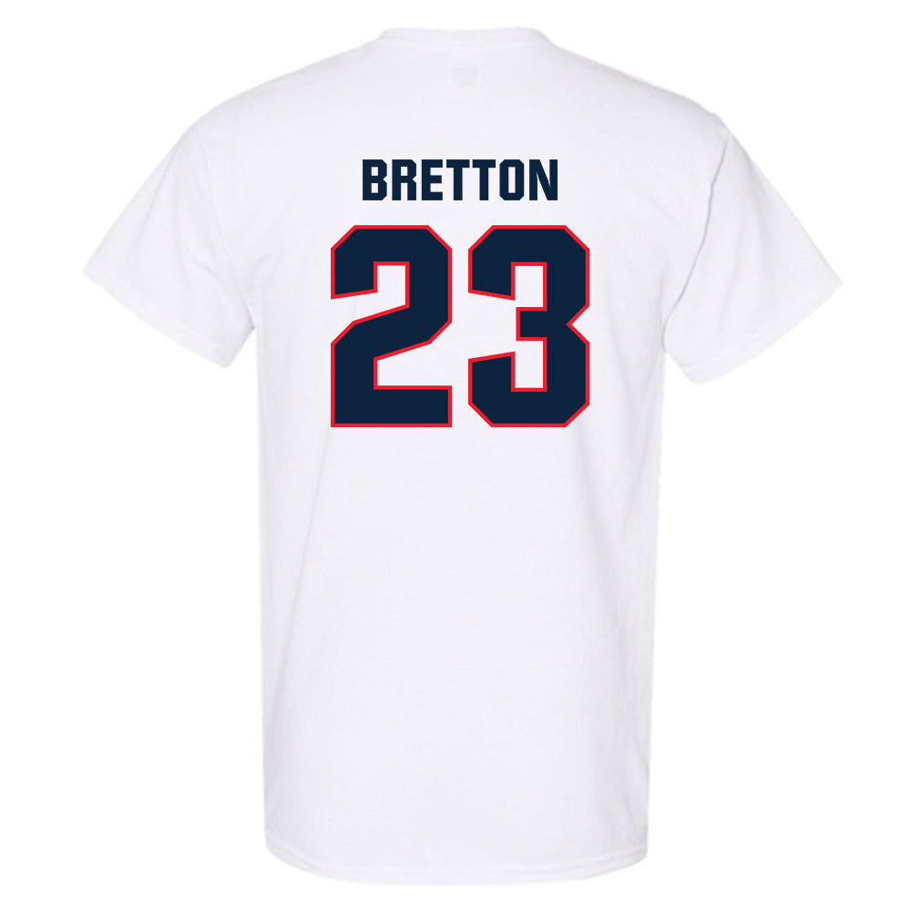 UConn - NCAA Softball : Amber Bretton - Replica Shersey T-Shirt-1