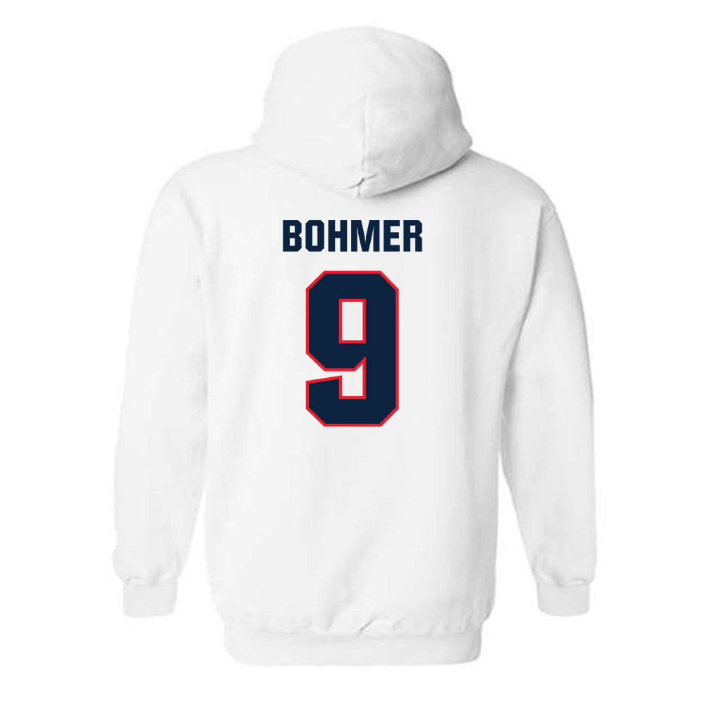 UConn - NCAA Softball : Caprice Bohmer - NCAA® Replica Shersey Hooded Sweatshirt-1