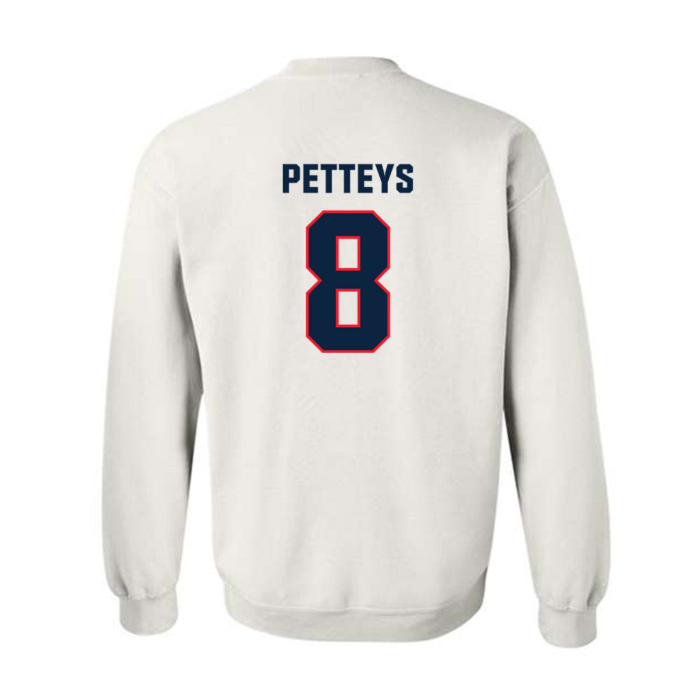 UConn - NCAA Softball : Cat Petteys - Replica Shersey Crewneck Sweatshirt-1