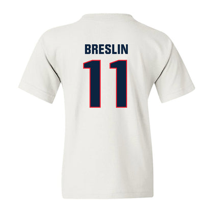 UConn - NCAA Softball : Kaitlyn Breslin - Replica Shersey Youth T-Shirt-1