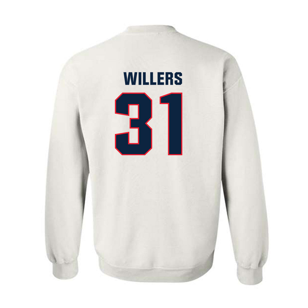 UConn - NCAA Softball : Emma Willers - NCAA® Replica Shersey Crewneck Sweatshirt-1