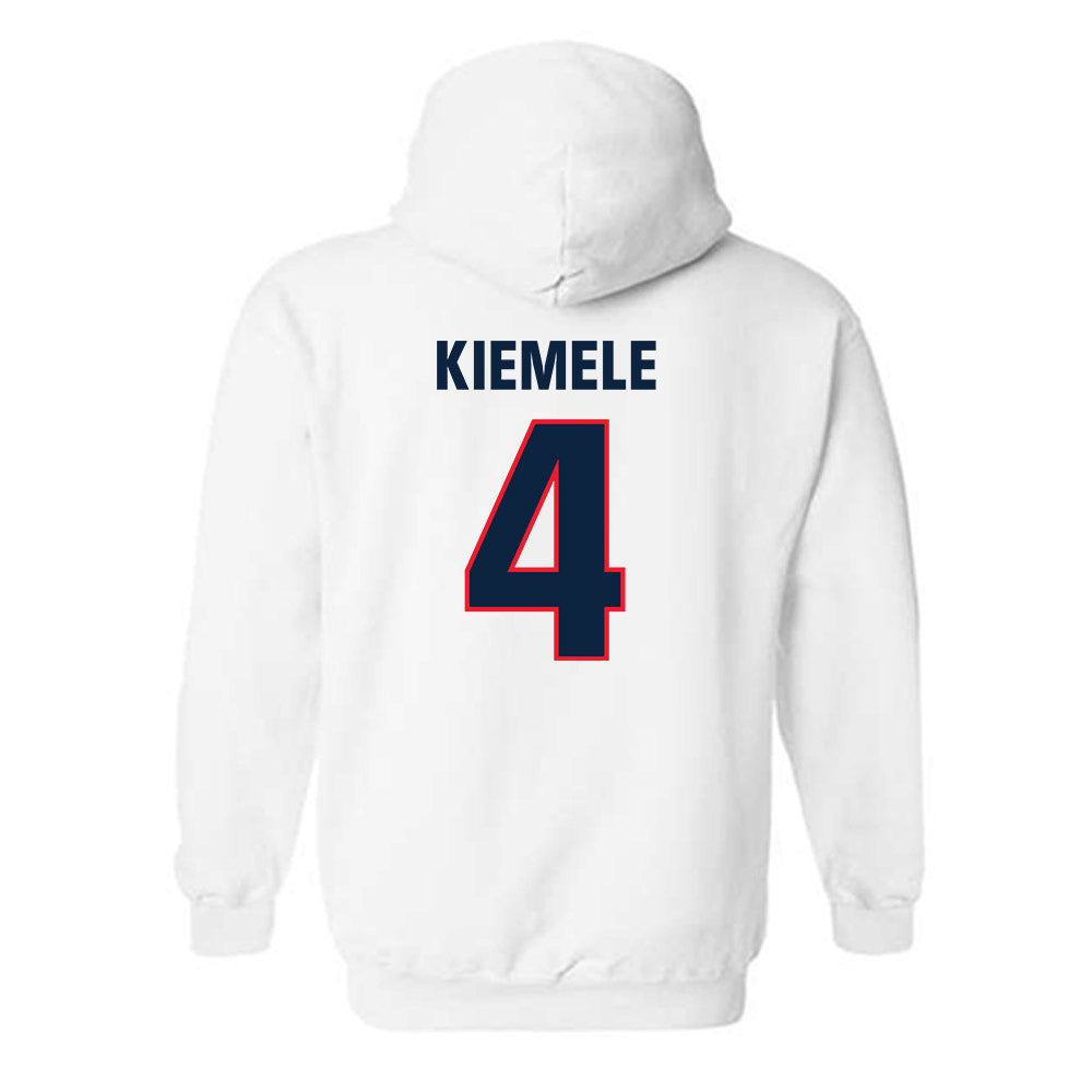 UConn - NCAA Softball : Stella Kiemele - Replica Shersey Hooded Sweatshirt-1