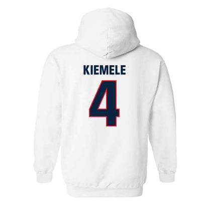 UConn - NCAA Softball : Stella Kiemele - Replica Shersey Hooded Sweatshirt-1