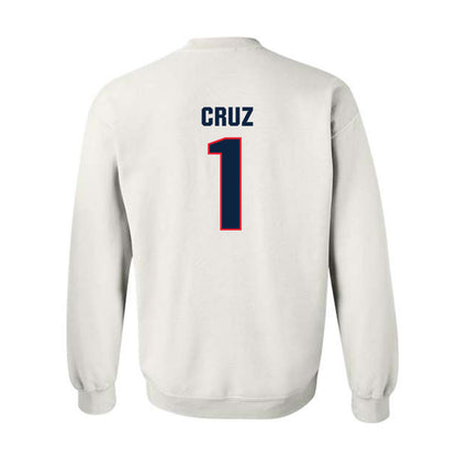 UConn - NCAA Softball : Bella Cruz - Replica Shersey Crewneck Sweatshirt-1