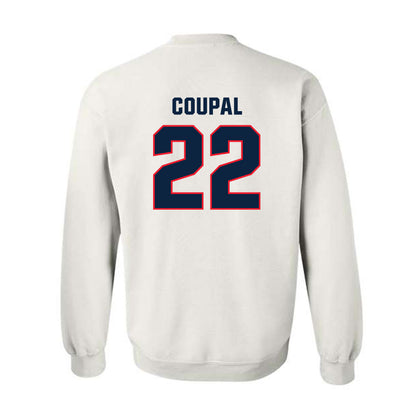 UConn - NCAA Softball : Haley Coupal - Replica Shersey Crewneck Sweatshirt-1