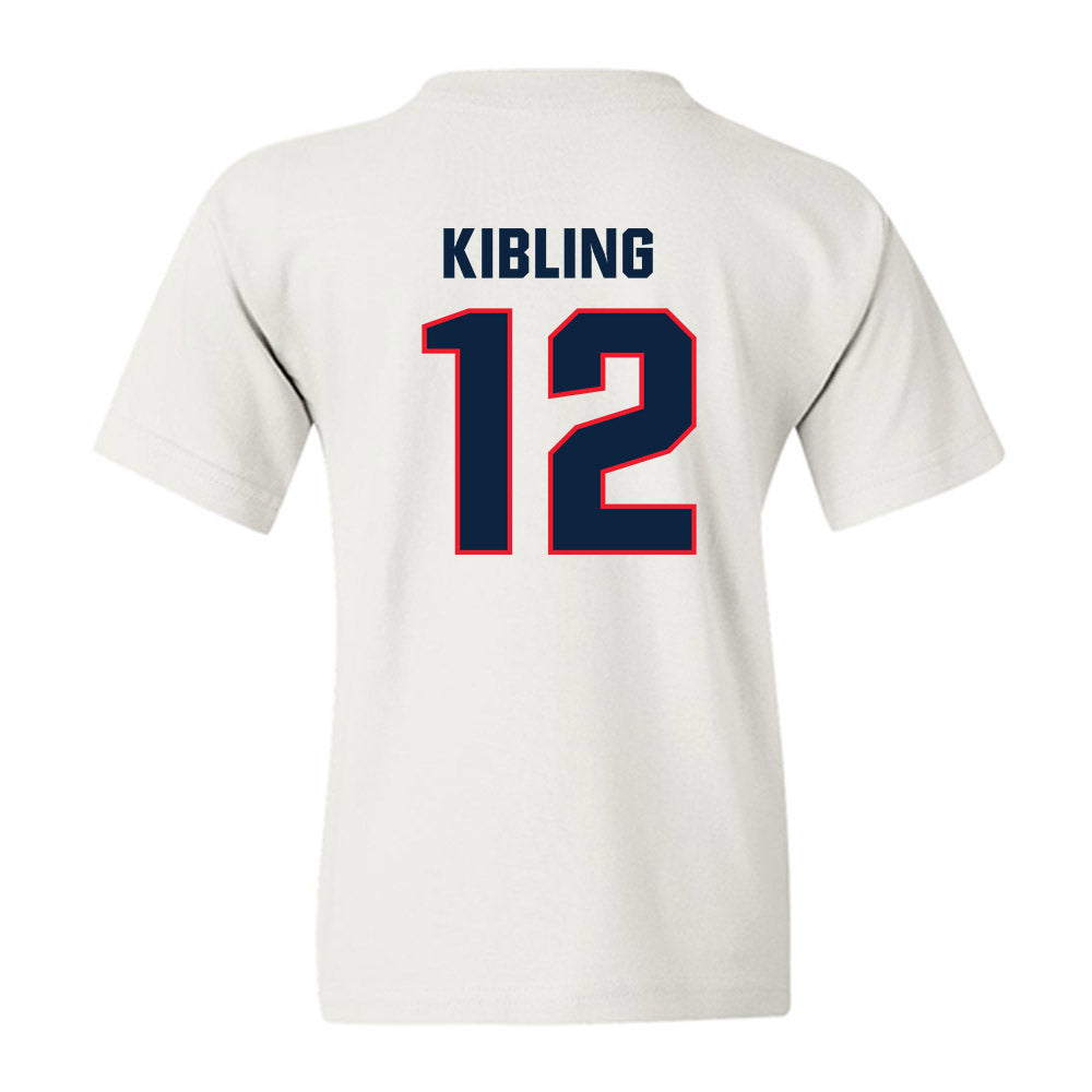 UConn - NCAA Softball : Kaitlyn Kibling - Replica Shersey Youth T-Shirt-1