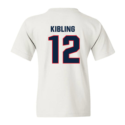UConn - NCAA Softball : Kaitlyn Kibling - Replica Shersey Youth T-Shirt-1