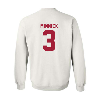 Indiana - NCAA Softball : Taylor Minnick - Replica Shersey Crewneck Sweatshirt-1