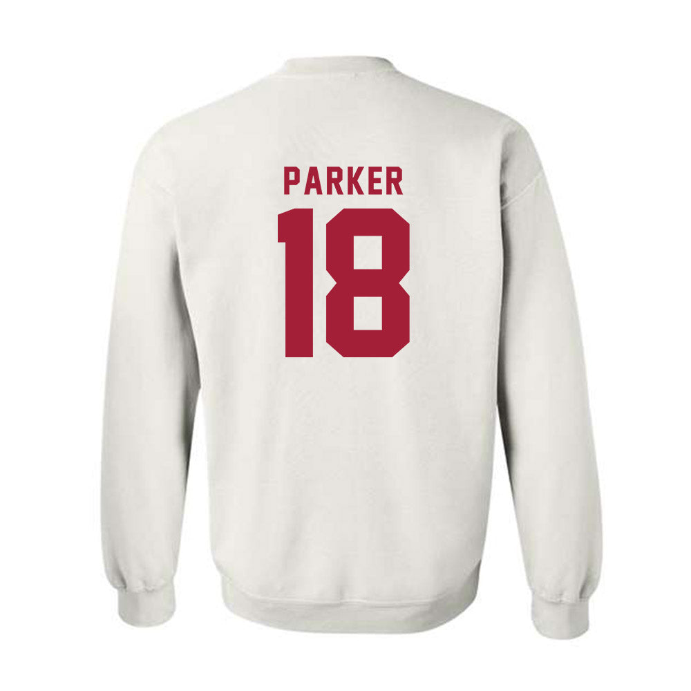 Indiana - NCAA Softball : Avery Parker - Replica Shersey Crewneck Sweatshirt-1
