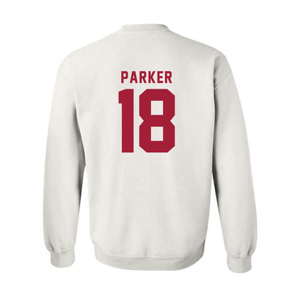 Indiana - NCAA Softball : Avery Parker - Replica Shersey Crewneck Sweatshirt-1