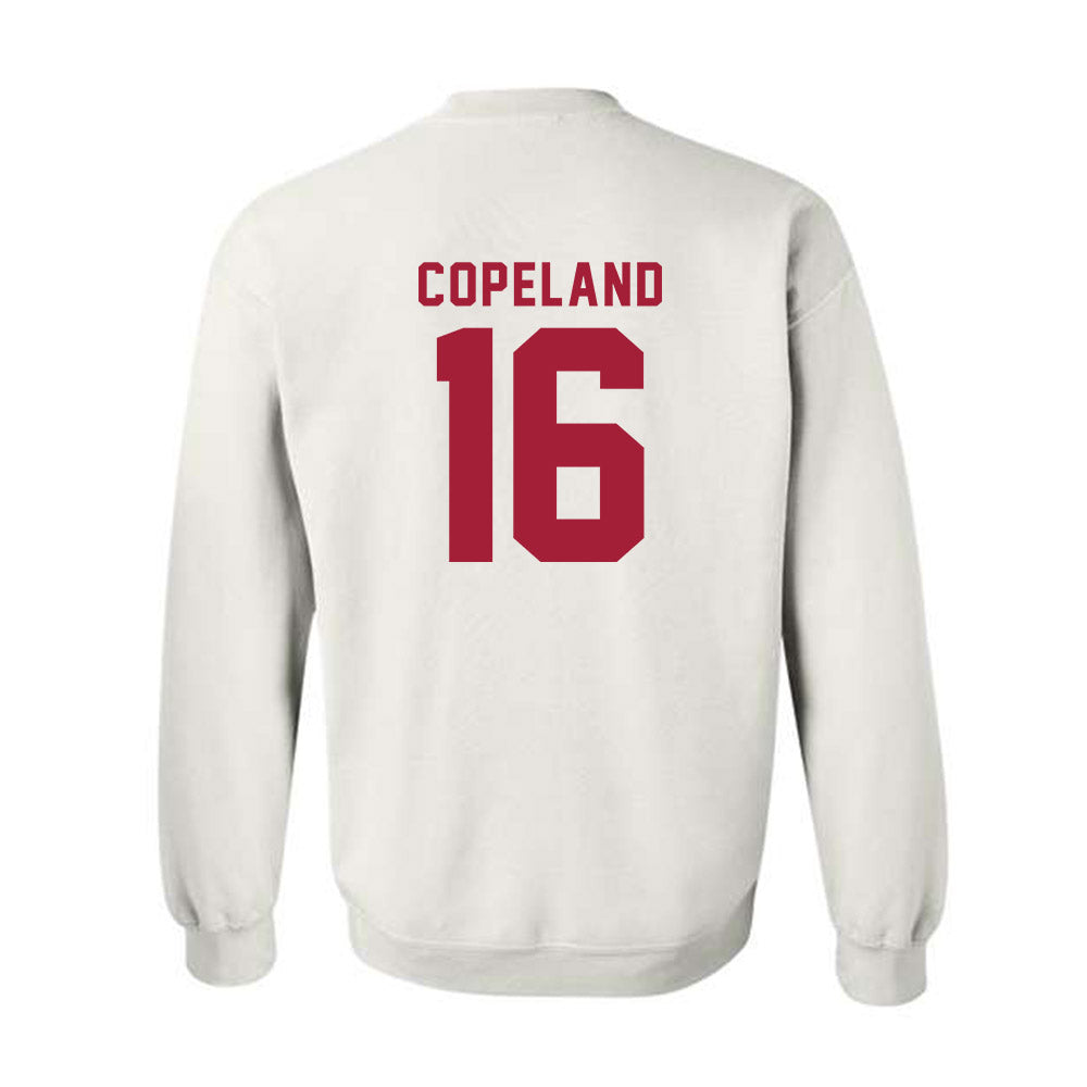 Indiana - NCAA Softball : Brianna Copeland - Replica Shersey Crewneck Sweatshirt-1