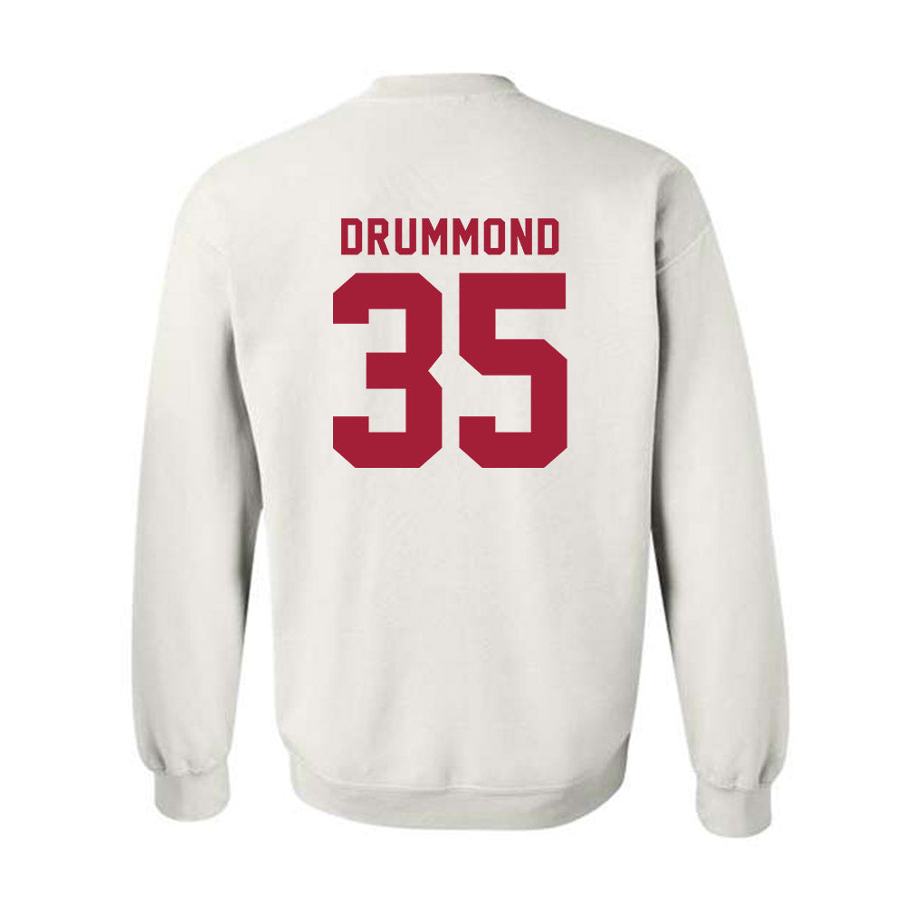 Indiana - NCAA Softball : Peyton Drummond - Replica Shersey Crewneck Sweatshirt-1