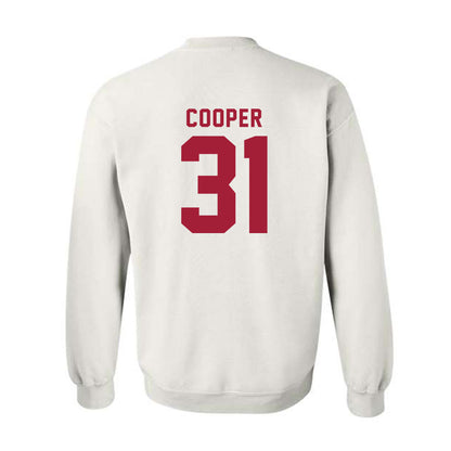 Indiana - NCAA Softball : Alexandra Cooper - Replica Shersey Crewneck Sweatshirt-1