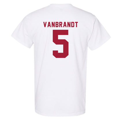 Indiana - NCAA Softball : Aly VanBrandt - Replica Shersey T-Shirt-1