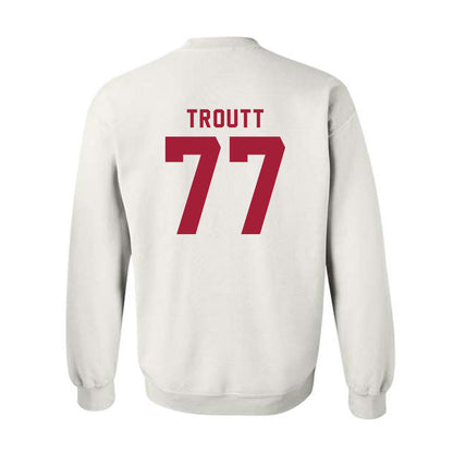 Indiana - NCAA Softball : Ella Troutt - NCAA® Replica Shersey Crewneck Sweatshirt-1