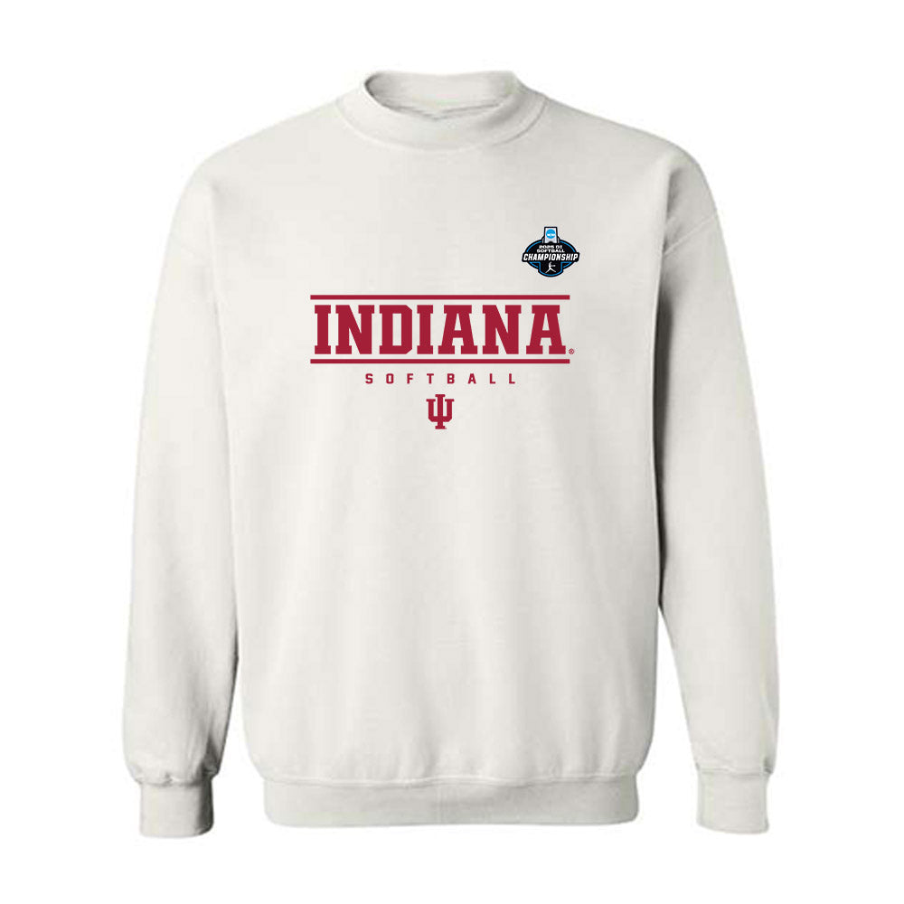 Indiana - NCAA Softball : Brianna Copeland - Replica Shersey Crewneck Sweatshirt-0
