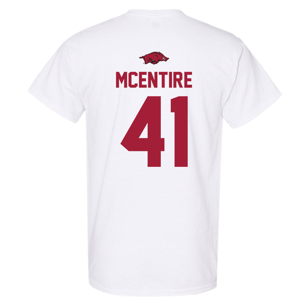 Arkansas - NCAA Baseball : Will McEntire - Replica Shersey T-Shirt-1