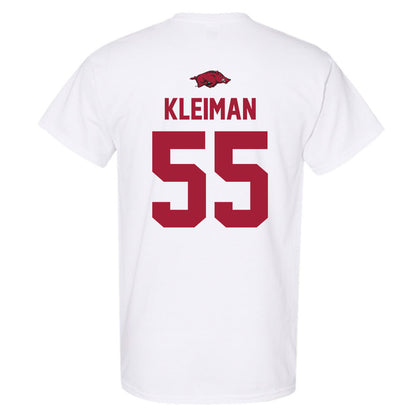 Arkansas - NCAA Baseball : Brendan Kleiman - NCAA® Replica Shersey T-Shirt-1