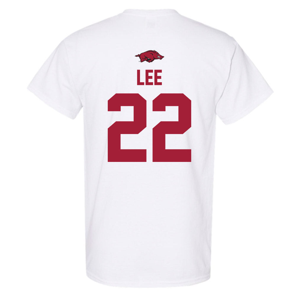 Arkansas - NCAA Baseball : Peyton Lee - NCAA® Replica Shersey T-Shirt-1