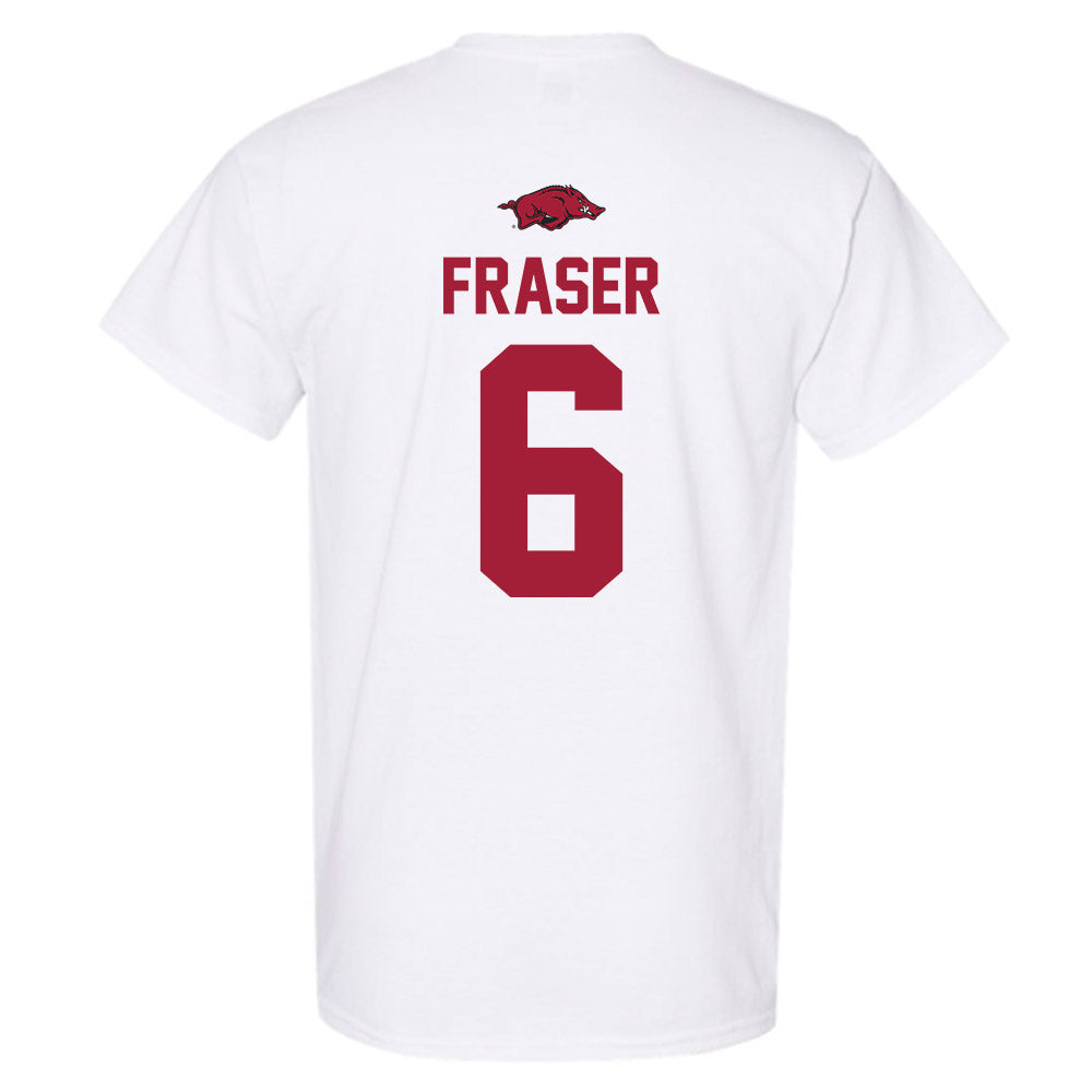 Arkansas - NCAA Baseball : Gabe Fraser - Replica Shersey T-Shirt-1