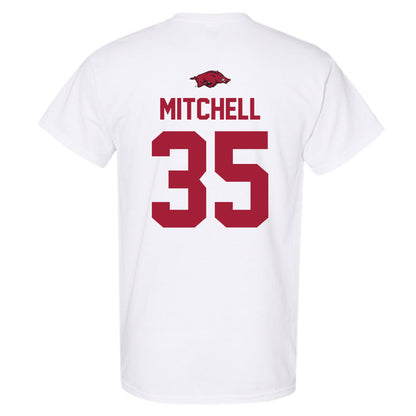 Arkansas - NCAA Baseball : Cayden Mitchell - NCAA® Replica Shersey T-Shirt-1