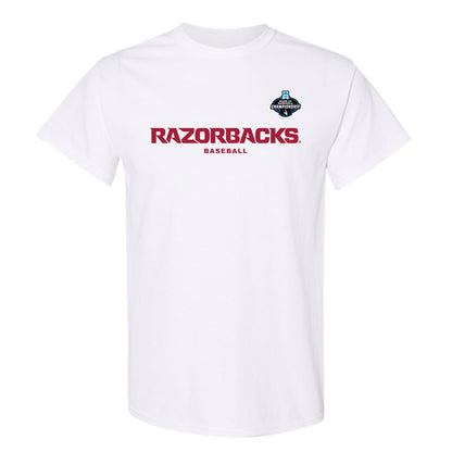 Arkansas - NCAA Baseball : Brenton Clark - Replica Shersey T-Shirt-0