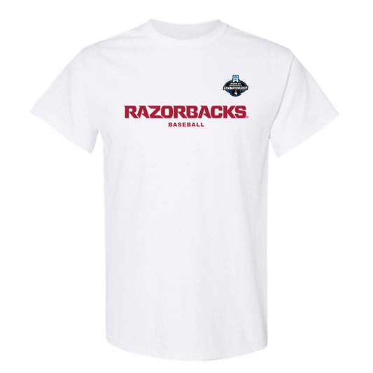 Arkansas - NCAA Baseball : Colin Fisher - Replica Shersey T-Shirt-0