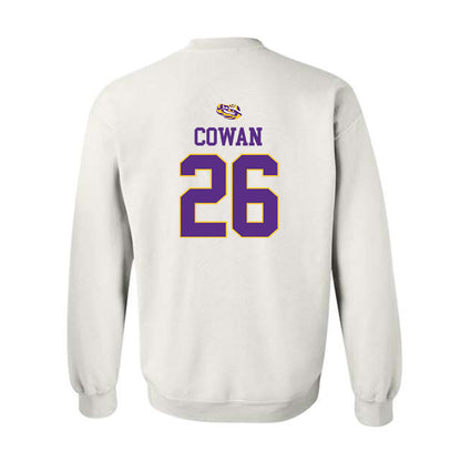 LSU - NCAA Baseball : Zac Cowan - NCAA® Replica Shersey Crewneck Sweatshirt-1