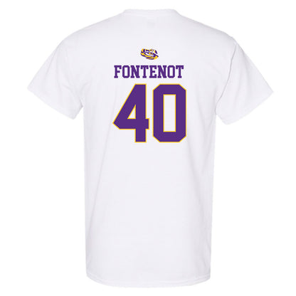 LSU - NCAA Baseball : Grant Fontenot - NCAA® Replica Shersey T-Shirt-1