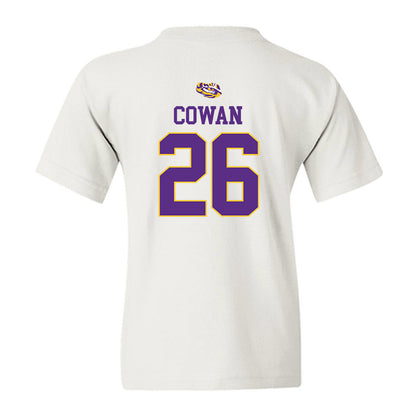 LSU - NCAA Baseball : Zac Cowan - NCAA® Replica Shersey Youth T-Shirt-1