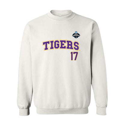LSU - NCAA Baseball : Mavrick Rizy - NCAA® Replica Shersey Crewneck Sweatshirt-0