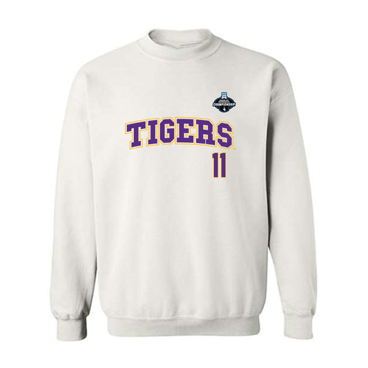 LSU - NCAA Baseball : Josh Pearson - NCAA® Replica Shersey Crewneck Sweatshirt-0