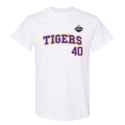 LSU - NCAA Baseball : Grant Fontenot - NCAA® Replica Shersey T-Shirt-0