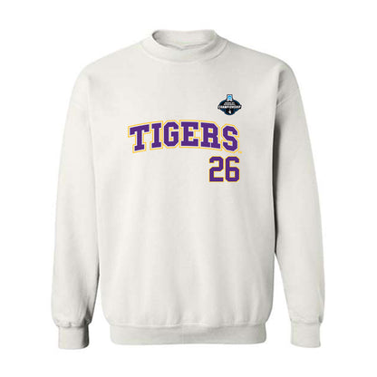 LSU - NCAA Baseball : Zac Cowan - NCAA® Replica Shersey Crewneck Sweatshirt-0