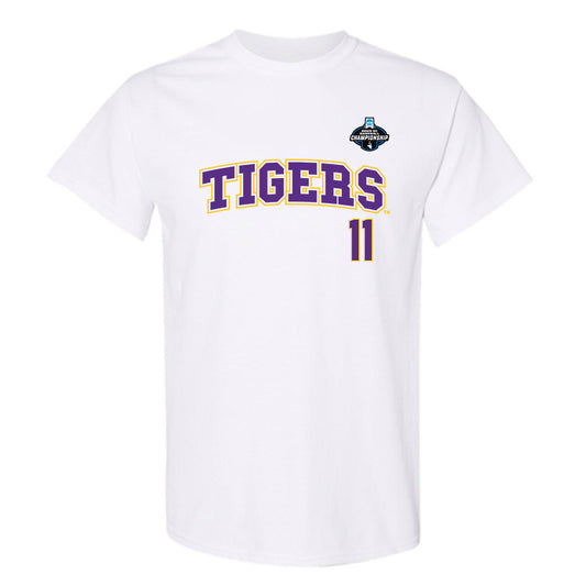 LSU - NCAA Baseball : Josh Pearson - NCAA® Replica Shersey T-Shirt-0