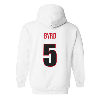 Georgia - NCAA Baseball : Justin Byrd - NCAA® Replica Shersey Hooded Sweatshirt-1