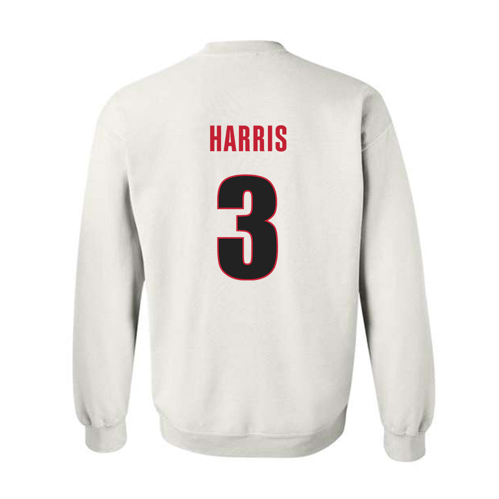 Georgia - NCAA Baseball : Zach Harris - NCAA® Replica Shersey Crewneck Sweatshirt-1
