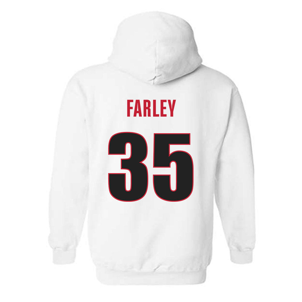 Georgia - NCAA Baseball : Paul Farley - NCAA® Replica Shersey Hooded Sweatshirt-1