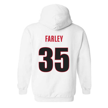Georgia - NCAA Baseball : Paul Farley - NCAA® Replica Shersey Hooded Sweatshirt-1