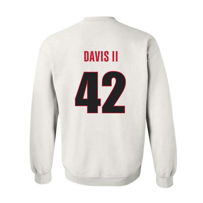 Georgia - NCAA Baseball : Alton Davis II - NCAA® Replica Shersey Crewneck Sweatshirt-1