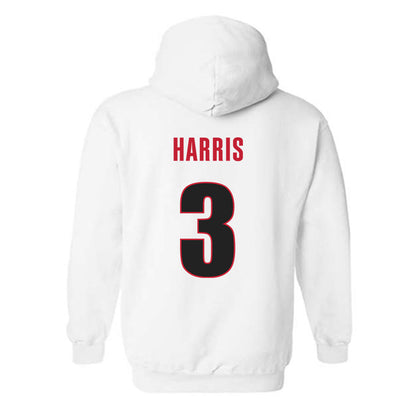 Georgia - NCAA Baseball : Zach Harris - NCAA® Replica Shersey Hooded Sweatshirt-1