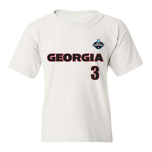 Georgia - NCAA Baseball : Zach Harris - NCAA® Replica Shersey Youth T-Shirt-0