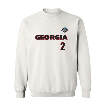 Georgia - NCAA Baseball : Ryan Black - NCAA® Replica Shersey Crewneck Sweatshirt-0