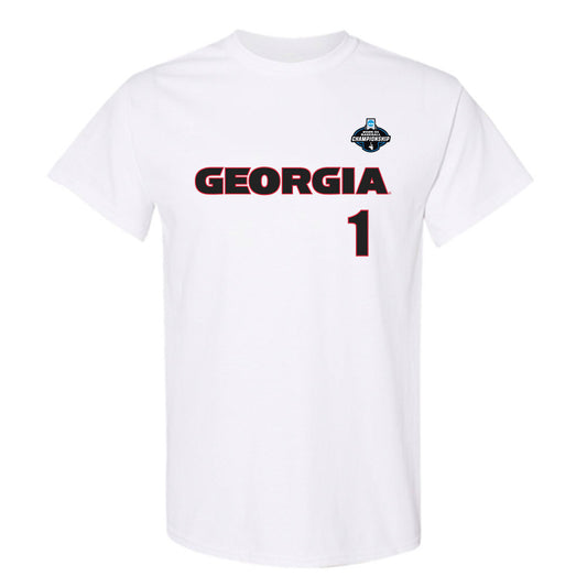 Georgia - NCAA Baseball : Tre Phelps - NCAA® Replica Shersey T-Shirt-0