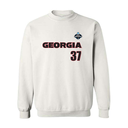 Georgia - NCAA Baseball : Zachary Brown - NCAA® Replica Shersey Crewneck Sweatshirt-0