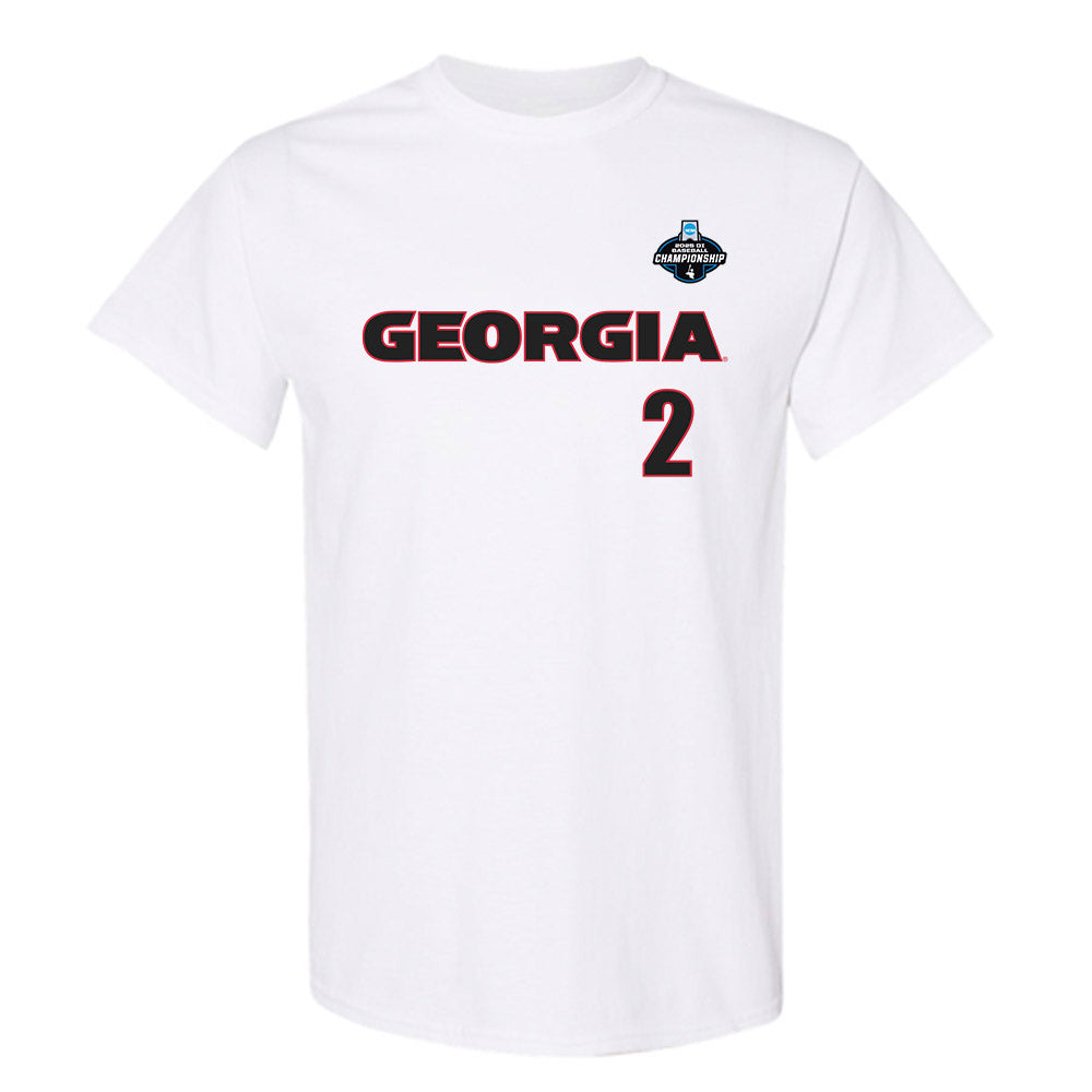 Georgia - NCAA Baseball : Ryan Black - NCAA® Replica Shersey T-Shirt-0