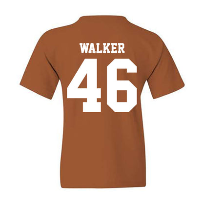 Texas - NCAA Baseball : Ethan Walker - Replica Shersey Youth T-Shirt-1