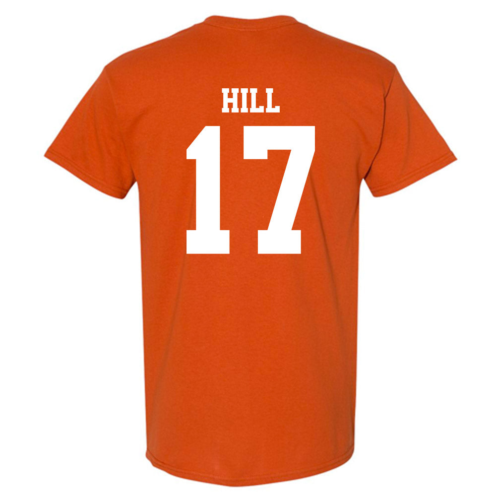 Texas - NCAA Baseball : Will Hill - NCAA® Replica Shersey T-Shirt-1